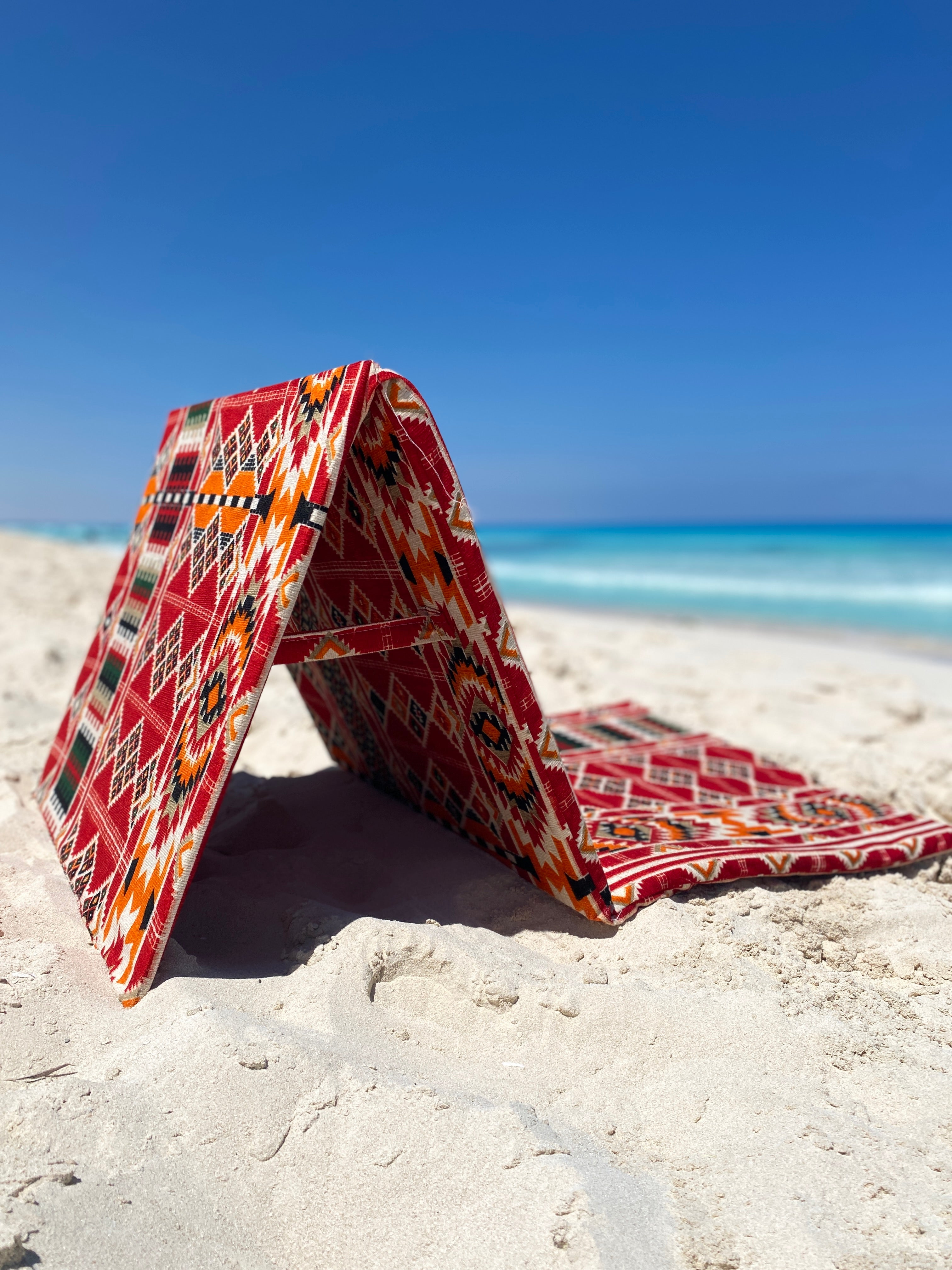 Sahara Arabic Geometric Foldable Backseat